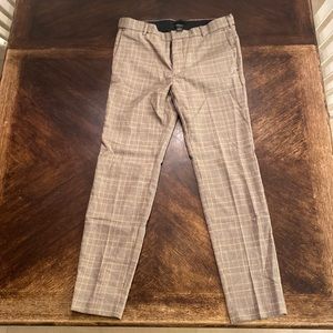 H&M skinny fit suit pants